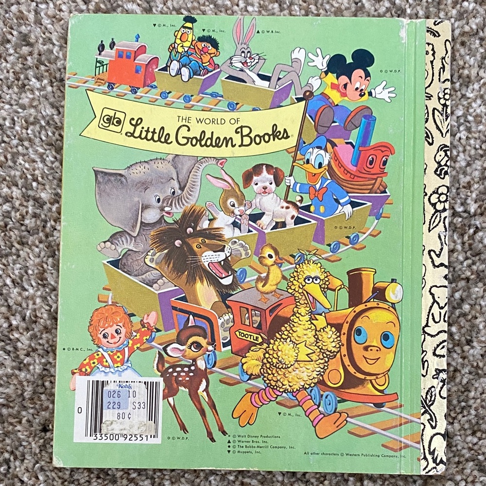 💚 2/$15 The Lively Little Rabbit Book Little Golden Book - Picture 2 of 2